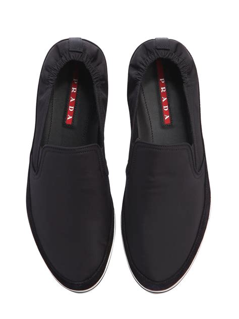 pull-on / slip-on prada shoes|prada men's slip on sneakers.